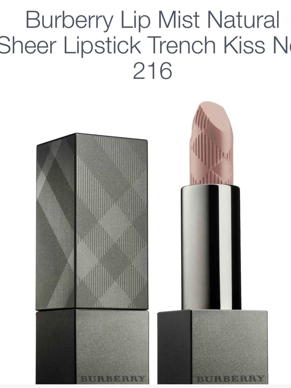 Burberry Sheer Lip mist Trench Kiss 216